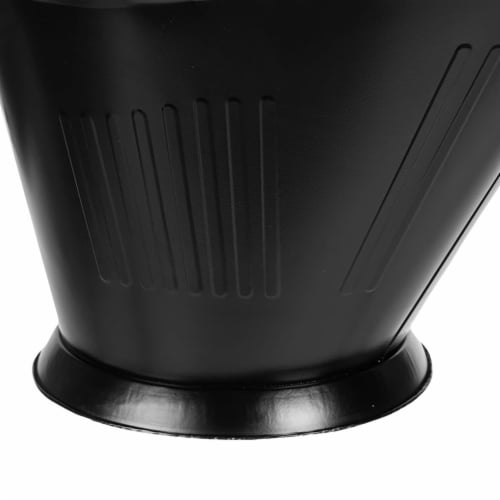 Open Hearth by Panacea Fireplace Coal Hod - Black Perspective: right