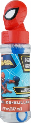 Marvel Spiderman Bottle of Bubbles Perspective: right