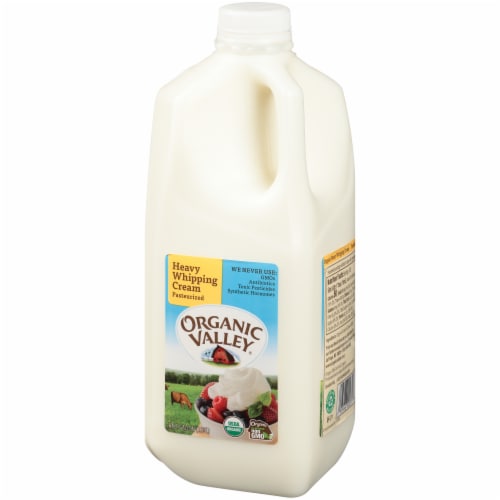 Organic Valley Heavy Whipping Cream 1 2 Gal Fred Meyer