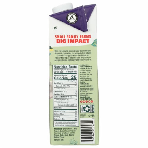 Organic Valley® Real Dairy Sweet Cream Creamer