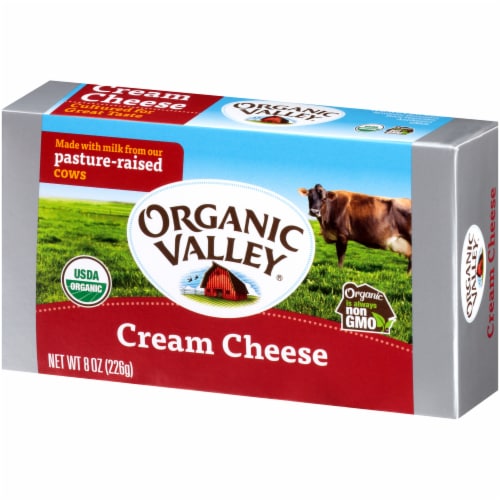 Organic Valley® Cream Cheese Perspective: right