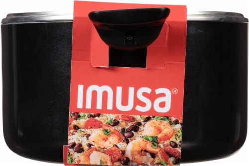 IMUSA® Dutch Oven Aluminum With Glass Lid - Cera Perspective: right