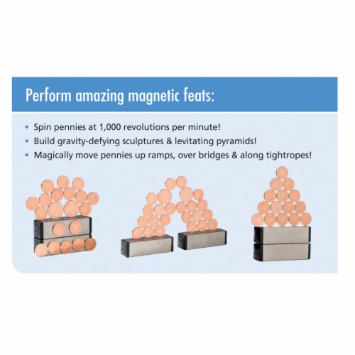 Dowling Magnets Magic Penny Magnet Kit, Fourth Edition Perspective: right