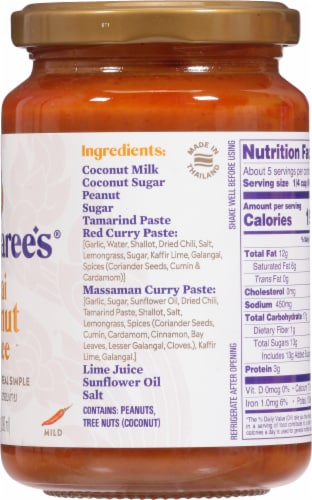 Watcharee's® Thai Peanut Sauce Perspective: right
