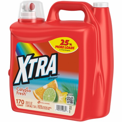 Xtra ScentSations Calypso Fresh Liquid Laundry Detergent Perspective: right