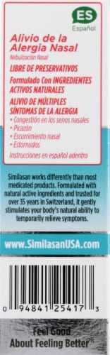 Similasan® Nasal Allergy Relief Mist Perspective: right