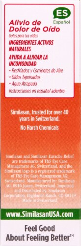 Similasan® Earache Relief Ear Drops Perspective: right
