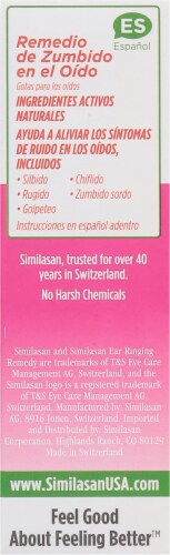 Similasan® Ear Ringing Remedy Ear Drops Perspective: right