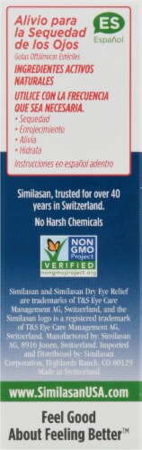 Similasan® Dry Eye Relief™ Eye Drops Perspective: right