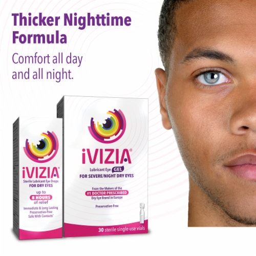 iVIZIA™ Lubricant Eye Gel Perspective: right