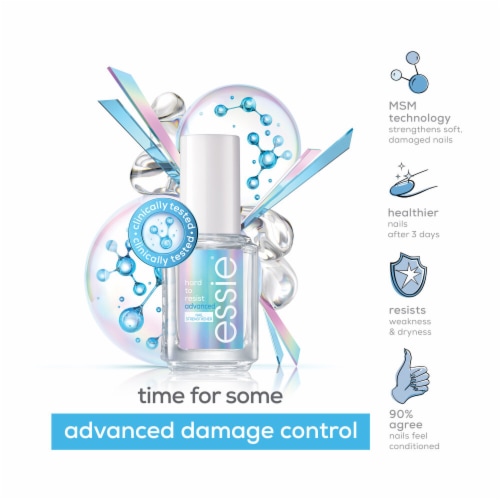 Essie Nail Care Vegan Strengthener Treatment Hard To Resist Perspective: right
