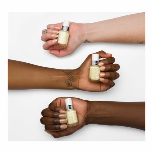 Essie Nail Art Studio Jelly Gloss Nail Polish Sheer Buttercup Jelly Perspective: right