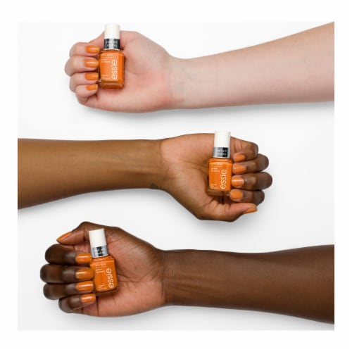 Essie Nail Art Studio Jelly Gloss Nail Polish Sheer Apricot Jelly Perspective: right
