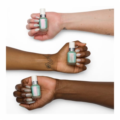Essie Nail Art Studio Special Effects Vegan Nail Polish Mystic Marine Perspective: right