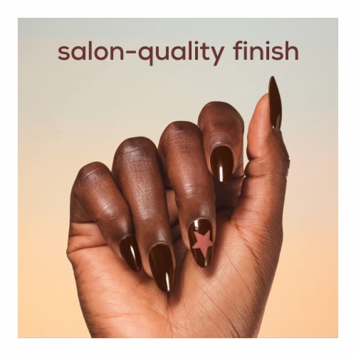 Essie Salon-Quality Vegan Nail Polish Save a Cowboy Perspective: right