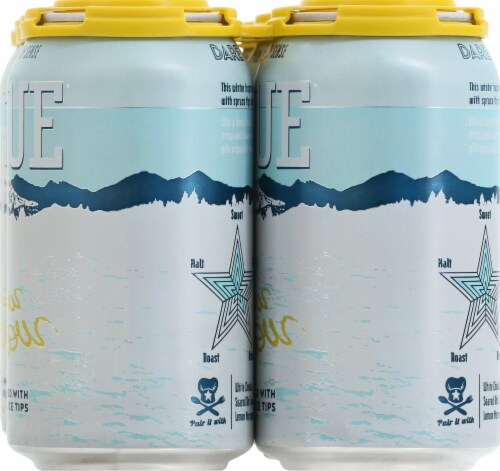 Rogue Yellow Snow Pilsner Beer Perspective: right