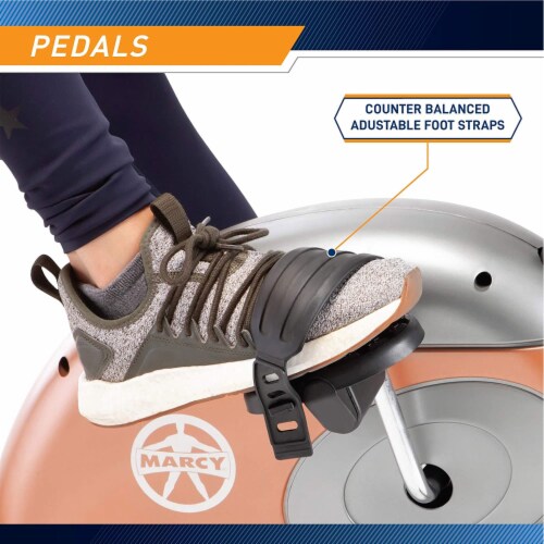 Marcy ME709 Recumbent Magnetic Exercise Bike Cycling Home Gym Workout Equipment 1 Piece Harris Teeter