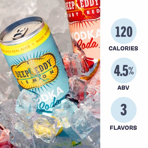 Deep Eddy Vodka Can Perspective: right