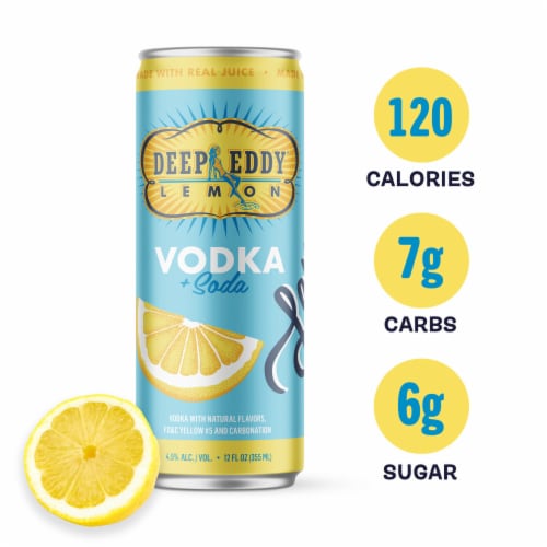 Deep Eddy Lemon Vodka + Soda Perspective: right