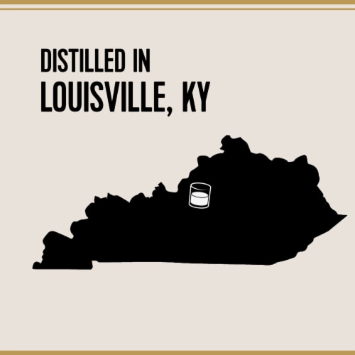 Evan Williams Black Label Kentucky Straight Bourbon Whiskey Perspective: right
