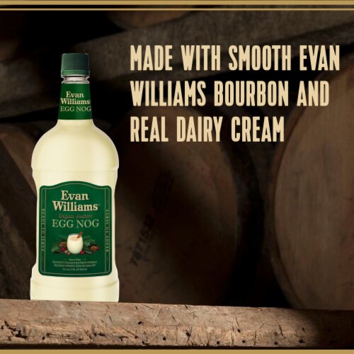 Evan Williams Original Southern Egg Nog Cocktail Perspective: right