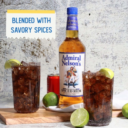 Admiral Nelson's Spiced Rum Perspective: right