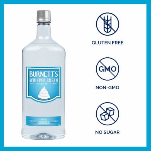 Burnett's Whipped Cream Vodka Perspective: right