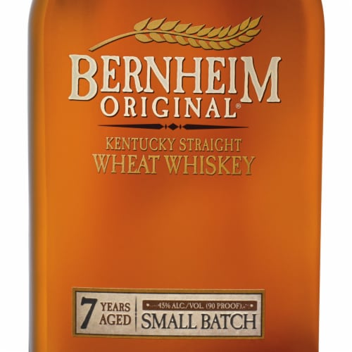 Bernheim Original Straight Small Batch Kentucky Wheat Whiskey Perspective: right