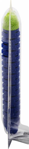 BulbHead ChewBrush Dog Toy - Blue Perspective: right