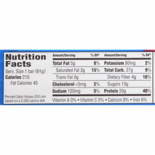 PowerBar® Protein Plus Cookies N Cream Bar Perspective: right