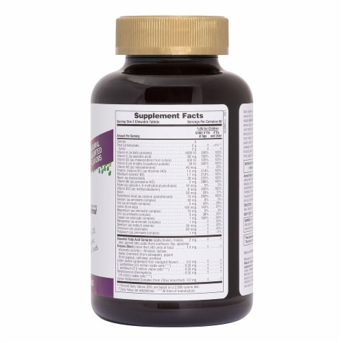 Natures Plus Assorted Flavors Animal Parade Gold Chewable Children's Multivitamin Perspective: right