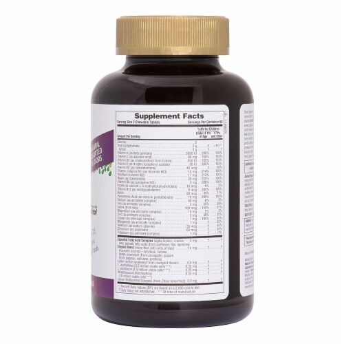 Natures Plus Assorted Flavors Animal Parade Gold Chewable Children's Multivitamin Perspective: right