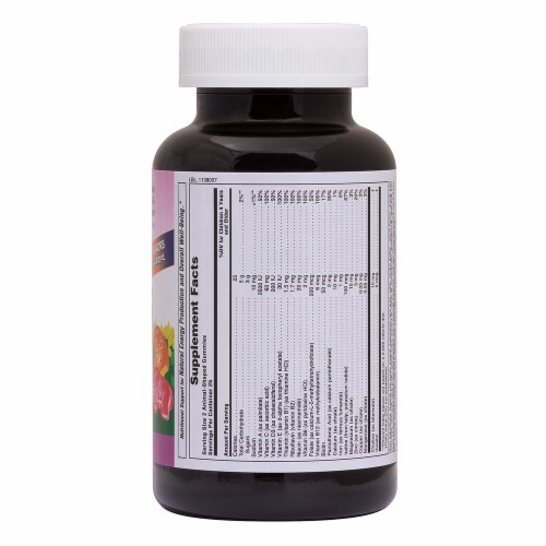 Natures Plus Animal Parade Cherry, Orange & Grape Vitamin Gummies Perspective: right