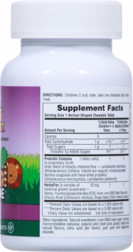 Natures Plus Animal Parade Acidophi Berry Chewable Tablets 90 Count Perspective: right