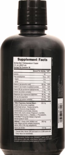 Natures Plus T Male Mixed Berry Liquid Testosterone Boost Perspective: right
