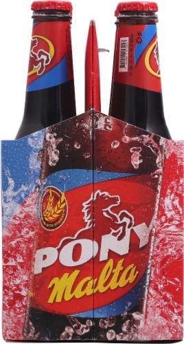 Pony Malta Non Alcoholic Malt Beverage Perspective: right