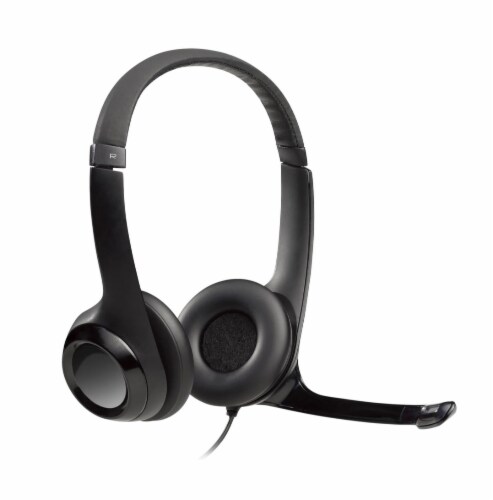 Logitech H390 USB Headset - Black Perspective: right