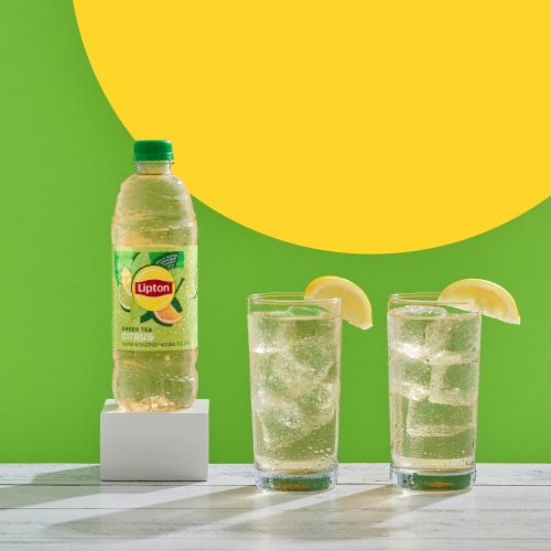 Lipton® Citrus Green Iced Tea Multipack Bottles Perspective: right