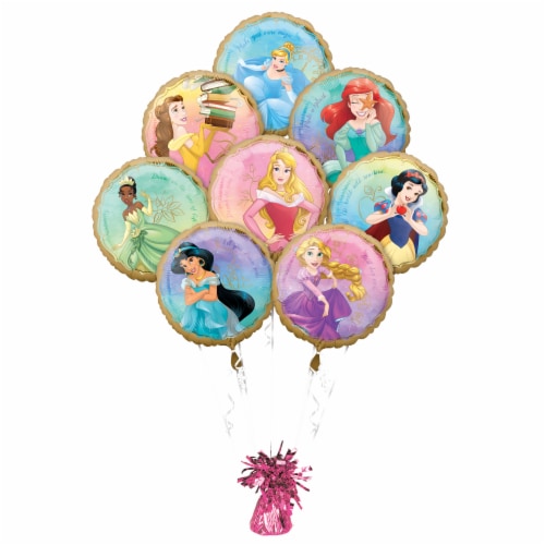 Disney Princess Helium Filled Balloon Bouquet Perspective: right