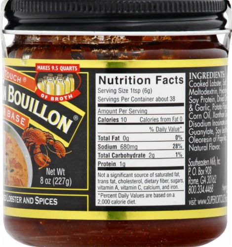 Better Than Bouillon Lobster Base Perspective: right