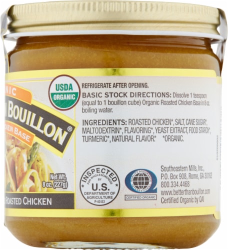 Better Than Bouillon® Organic Roasted Chicken Base Perspective: right