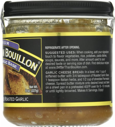 Better Than Bouillon® Roasted Garlic Base Perspective: right