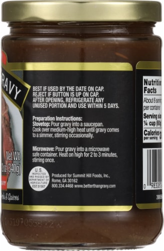Better Than Gravy Roasted Beef Gravy Perspective: right