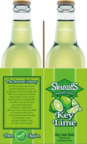 Stewart's Key Lime Soda Perspective: right