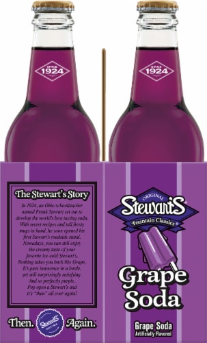 Stewart's Grape Soda Perspective: right