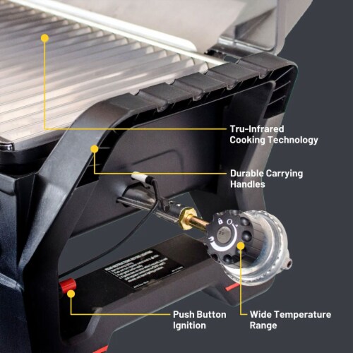 Char-Broil GRILL2GOX200 TRU Infrared Grill2Go X200 Grill Perspective: right