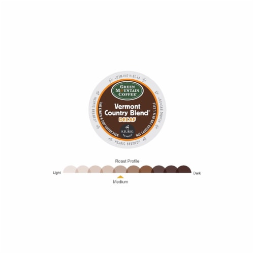 Green Mountain Vermont Country Blend Decaf Coffee Keurig K Cup