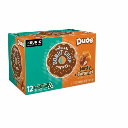 The Original Donut Shop® Duos Nutty Caramel Light Roast K-Cup Coffee Pods Perspective: right