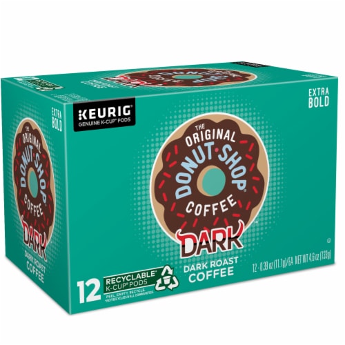 The Original Donut Shop Dark Roast K Cup Coffee Pods 12 ct Jay C Food Stores