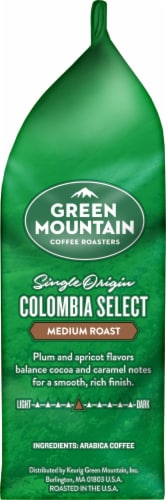 Green Mountain Coffee Colombia Select Medium Roast Ground Coffee Perspective: right